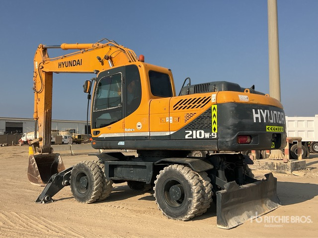 Hyundai Robex 210W-9S Wheel Excavator - Колёсный экскаватор: фото 2 Hyundai Robex 210W-9S Wheel Excavator - Колёсный экскаватор: фото 2