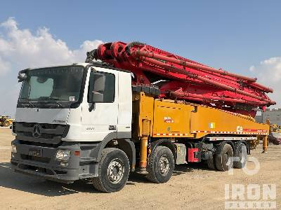 MERCEDES-BENZ ACTROS 4144 2019 Sany SYM5443THB 56 m on 8x ... - Автобетононасос: фото 1 MERCEDES-BENZ ACTROS 4144 2019 Sany SYM5443THB 56 m on 8x ... - Автобетононасос: фото 1
