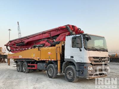 MERCEDES-BENZ ACTROS 4144 2019 Sany SYM5449THB 56 m on 8x ... - Автобетононасос: фото 4 MERCEDES-BENZ ACTROS 4144 2019 Sany SYM5449THB 56 m on 8x ... - Автобетононасос: фото 4