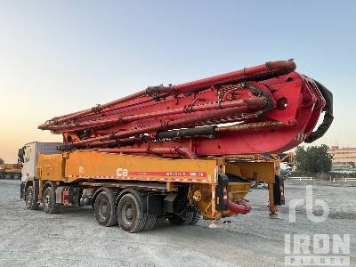 MERCEDES-BENZ ACTROS 4144 2019 Sany SYM5449THB 56 m on 8x ... - Автобетононасос: фото 2 MERCEDES-BENZ ACTROS 4144 2019 Sany SYM5449THB 56 m on 8x ... - Автобетононасос: фото 2