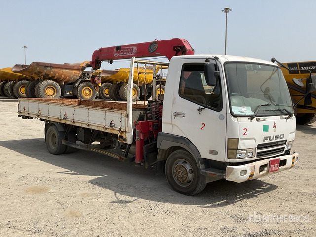 Mitsubishi KK-FK71HJ - Грузовик бортовой/ Платформа, Автоманипулятор: фото 1 Mitsubishi KK-FK71HJ - Грузовик бортовой/ Платформа, Автоманипулятор: фото 1