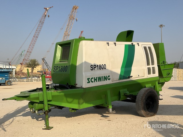 Schwing SP1800 - Бетононасос стационарный: фото 1 Schwing SP1800 - Бетононасос стационарный: фото 1