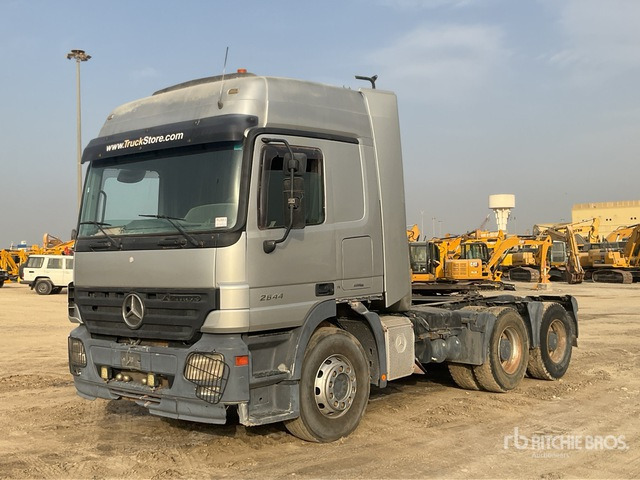 2007 Mercedes-Benz Actros 2644 6x4 T/A Sleeper Truck Tractor - Тягач: фото 1 2007 Mercedes-Benz Actros 2644 6x4 T/A Sleeper Truck Tractor - Тягач: фото 1