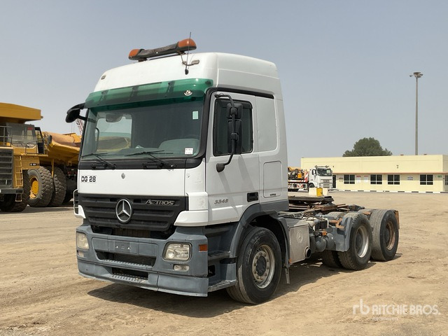 2007 Mercedes-Benz Actros 3348 6x4 T/A Sleeper Truck Tractor - Тягач: фото 1 2007 Mercedes-Benz Actros 3348 6x4 T/A Sleeper Truck Tractor - Тягач: фото 1