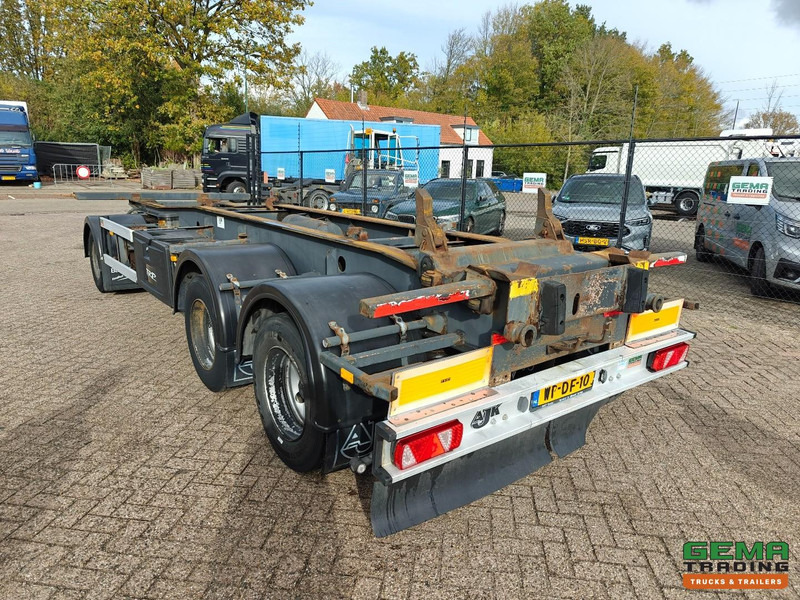 A.J.K. AETL/10-28/19.5 3-Assen Gigant - ContainerSysteem 7m - LiftAs - Trommelremmen - Luchtvering - Centrale Smering - Прицеп-контейнеровоз/ Сменный кузов: фото 4 A.J.K. AETL/10-28/19.5 3-Assen Gigant - ContainerSysteem 7m - LiftAs - Trommelremmen - Luchtvering - Centrale Smering - Прицеп-контейнеровоз/ Сменный кузов: фото 4