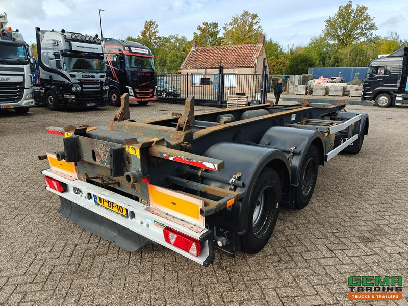 A.J.K. AETL/10-28/19.5 3-Assen Gigant - ContainerSysteem 7m - LiftAs - Trommelremmen - Luchtvering - Centrale Smering - Прицеп-контейнеровоз/ Сменный кузов: фото 2 A.J.K. AETL/10-28/19.5 3-Assen Gigant - ContainerSysteem 7m - LiftAs - Trommelremmen - Luchtvering - Centrale Smering - Прицеп-контейнеровоз/ Сменный кузов: фото 2