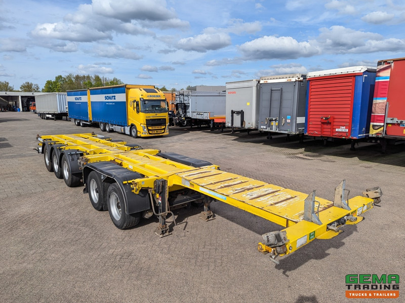 D-Tec CT-35-02 + CT-60-05D - 2 COMBI chassis - 3 StuurAssen - 4 LiftAssen - QuickLocks - Полуприцеп-контейнеровоз/ Сменный кузов: фото 4 D-Tec CT-35-02 + CT-60-05D - 2 COMBI chassis - 3 StuurAssen - 4 LiftAssen - QuickLocks - Полуприцеп-контейнеровоз/ Сменный кузов: фото 4