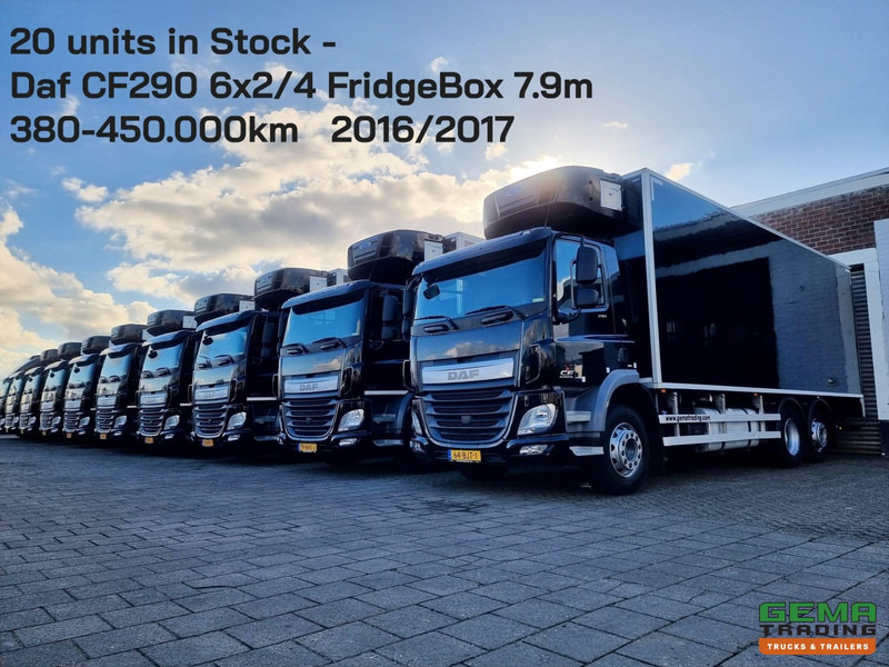 DAF CF 280 FAN 6x2/4 DagCab Euro6 - Koel-VriesBak 7.9m + Carrier Supra 1150MT + Laadklep 2000kg - 10/2025APK - Рефрижератор: фото 1 DAF CF 280 FAN 6x2/4 DagCab Euro6 - Koel-VriesBak 7.9m + Carrier Supra 1150MT + Laadklep 2000kg - 10/2025APK - Рефрижератор: фото 1