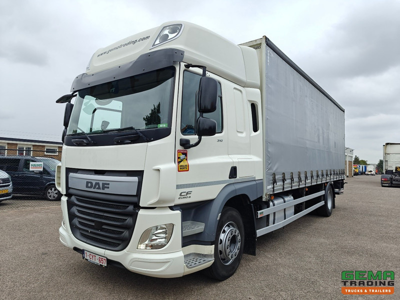 DAF CF 310 4x2 SpaceCab Euro6 - Schuifzeilenbak 7.7M + Laadklep 1500KG - 10/2025 APK - Тентованный грузовик: фото 1 DAF CF 310 4x2 SpaceCab Euro6 - Schuifzeilenbak 7.7M + Laadklep 1500KG - 10/2025 APK - Тентованный грузовик: фото 1