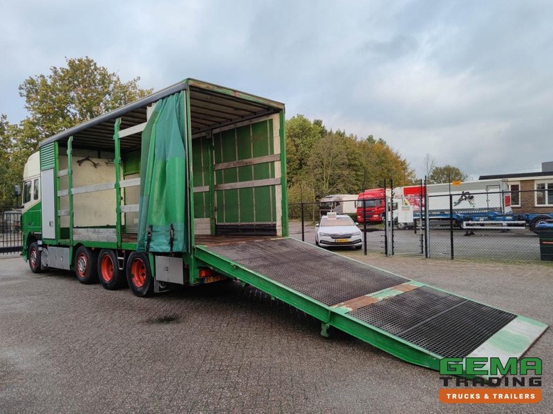 DAF FAK XF95.430 8x2 SuperSpaceCab Euro3 - CurtainSider 7.31m + Ramp 16T - MachineTransporter - 6 Persons (V558) - Автовоз: фото 2 DAF FAK XF95.430 8x2 SuperSpaceCab Euro3 - CurtainSider 7.31m + Ramp 16T - MachineTransporter - 6 Persons (V558) - Автовоз: фото 2