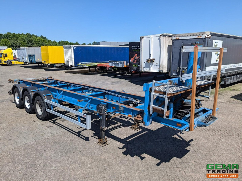 DESOT OPL/3AT/38/6894E 3-Assen BPW - Trommelremmen - 30FT Kiepchassis - Elektrische/Hydraulisch Pomp - Alcoa - Полуприцеп-контейнеровоз/ Сменный кузов: фото 4 DESOT OPL/3AT/38/6894E 3-Assen BPW - Trommelremmen - 30FT Kiepchassis - Elektrische/Hydraulisch Pomp - Alcoa - Полуприцеп-контейнеровоз/ Сменный кузов: фото 4