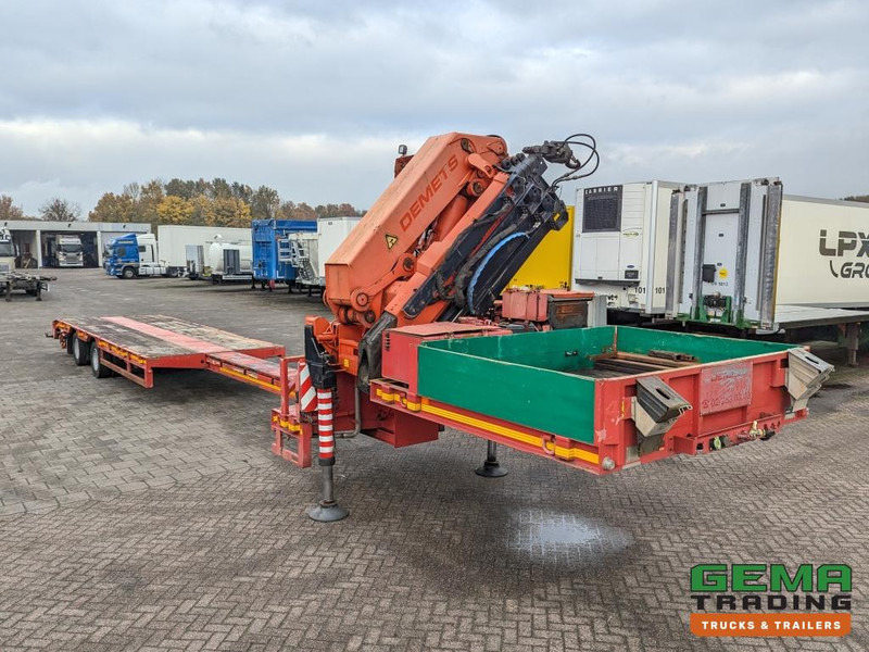 Низкорамный полуприцеп Faymonville VAL 1 2-Assige Uitschuifbare 5m Semi-Dieplader Palfinger PK52000CH2 V1 + Deutz PowerPack  (O974): фото 10