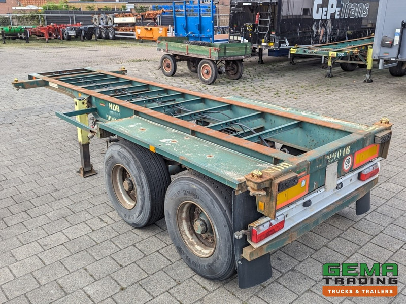 Flandria OP 20V 2A 2-Assen ROR - DrumBrakes - Steel Suspension - 20FT (O1980) - Полуприцеп-контейнеровоз/ Сменный кузов: фото 2 Flandria OP 20V 2A 2-Assen ROR - DrumBrakes - Steel Suspension - 20FT (O1980) - Полуприцеп-контейнеровоз/ Сменный кузов: фото 2