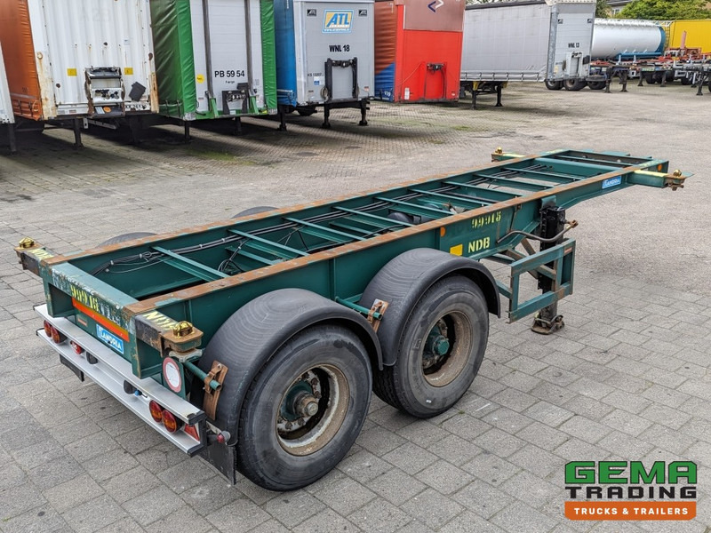 Flandria OP CC 2A 20FT 2-Assen ROR DrumBrakes - Leaf Suspension - 3120KG - 3 identical units in stock! (O1868) - Полуприцеп-контейнеровоз/ Сменный кузов: фото 1 Flandria OP CC 2A 20FT 2-Assen ROR DrumBrakes - Leaf Suspension - 3120KG - 3 identical units in stock! (O1868) - Полуприцеп-контейнеровоз/ Сменный кузов: фото 1