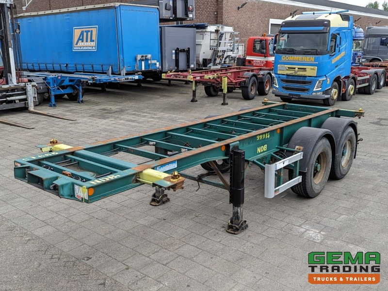 Flandria OP CC 2A 20FT 2-Assen ROR DrumBrakes - Leaf Suspension - 3120KG - 3 identical units in stock! (O1868) - Полуприцеп-контейнеровоз/ Сменный кузов: фото 4 Flandria OP CC 2A 20FT 2-Assen ROR DrumBrakes - Leaf Suspension - 3120KG - 3 identical units in stock! (O1868) - Полуприцеп-контейнеровоз/ Сменный кузов: фото 4