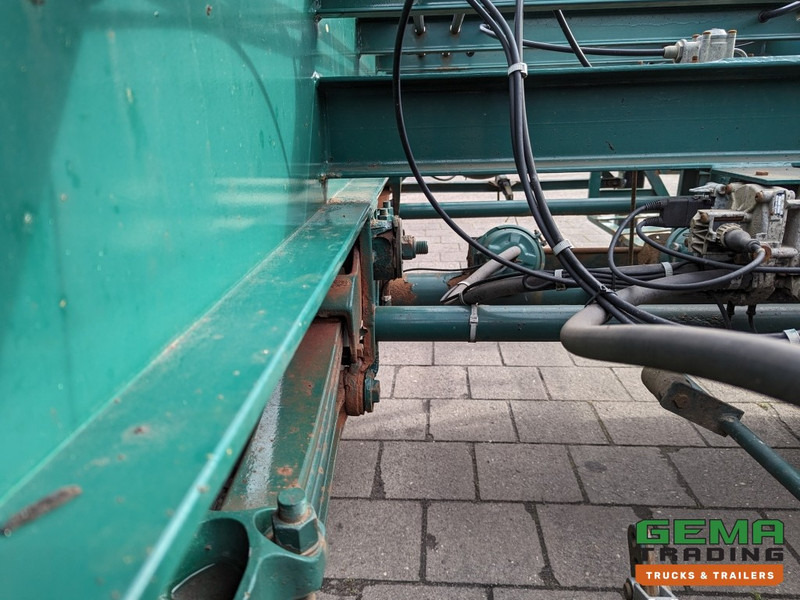 Полуприцеп-контейнеровоз/ Сменный кузов Flandria OP CC 2A 20FT 2-Assen ROR DrumBrakes - Leaf Suspension - 3120KG (O1789): фото 13