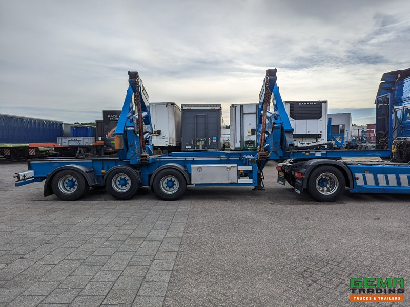 Полуприцеп-контейнеровоз/ Сменный кузов HAMMAR 151 HL 3-Assen - SideLoader36T - ContainerStacking - Gooseneck - Extended Boom - Afstandbediening: фото 13