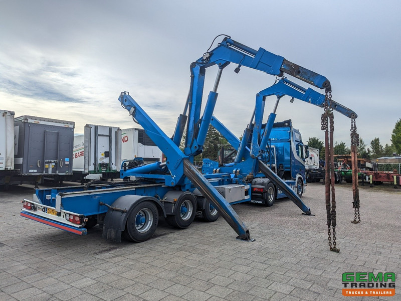 HAMMAR 151 HL 3-Assen - SideLoader36T - ContainerStacking - Gooseneck - Extended Boom - Afstandbediening - Полуприцеп-контейнеровоз/ Сменный кузов: фото 1 HAMMAR 151 HL 3-Assen - SideLoader36T - ContainerStacking - Gooseneck - Extended Boom - Afstandbediening - Полуприцеп-контейнеровоз/ Сменный кузов: фото 1