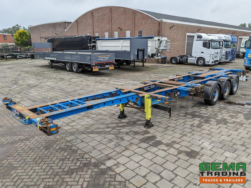 Krone SD 27 3-Assen BPW DrumBrakes - 5280kg - 1x 20FT 2x 20FT 30FT 40FT (O1867) - Полуприцеп-контейнеровоз/ Сменный кузов: фото 3 Krone SD 27 3-Assen BPW DrumBrakes - 5280kg - 1x 20FT 2x 20FT 30FT 40FT (O1867) - Полуприцеп-контейнеровоз/ Сменный кузов: фото 3