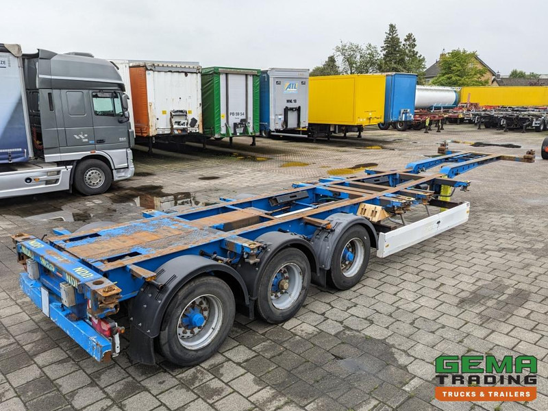 Krone SD 27 3-Assen BPW DrumBrakes - 5280kg - 1x 20FT 2x 20FT 30FT 40FT (O1867) - Полуприцеп-контейнеровоз/ Сменный кузов: фото 4 Krone SD 27 3-Assen BPW DrumBrakes - 5280kg - 1x 20FT 2x 20FT 30FT 40FT (O1867) - Полуприцеп-контейнеровоз/ Сменный кузов: фото 4