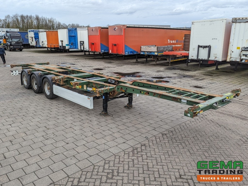 Krone SD 27 3-Assen BPW RearSlider - DrumBrakes - 5280kg - 07/2024APK (O1779) - Полуприцеп-контейнеровоз/ Сменный кузов: фото 4 Krone SD 27 3-Assen BPW RearSlider - DrumBrakes - 5280kg - 07/2024APK (O1779) - Полуприцеп-контейнеровоз/ Сменный кузов: фото 4