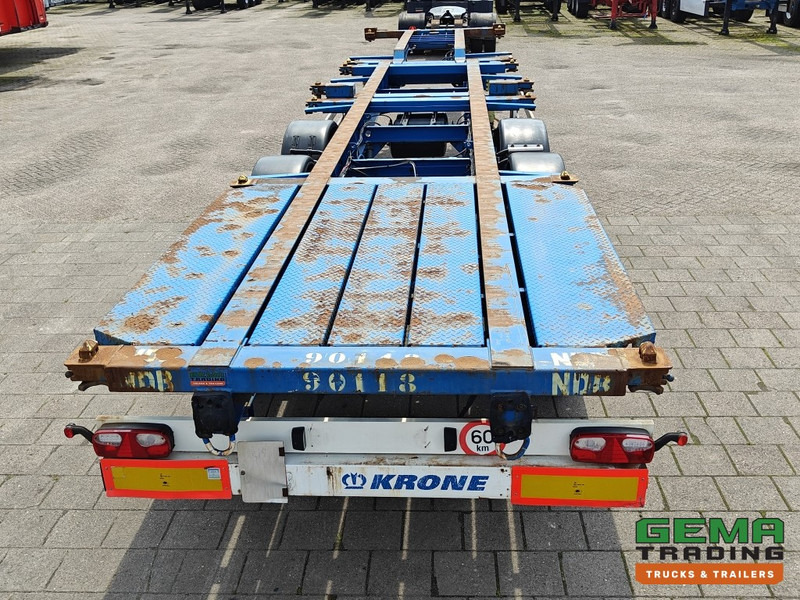 Krone SDC 27 3 assen BPW - DrumBrakes - 5340KG - 2x 20FT 1x 30FT 1x40FT - NL kenteken - Полуприцеп-контейнеровоз/ Сменный кузов: фото 5 Krone SDC 27 3 assen BPW - DrumBrakes - 5340KG - 2x 20FT 1x 30FT 1x40FT - NL kenteken - Полуприцеп-контейнеровоз/ Сменный кузов: фото 5