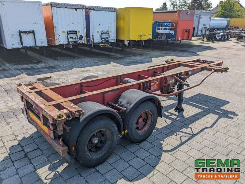 Krone SZC 20FT 2-Assen ROR - STEEL Suspension - DOUBLE tires - DrumBrakes (O1869) - Полуприцеп-контейнеровоз/ Сменный кузов: фото 4 Krone SZC 20FT 2-Assen ROR - STEEL Suspension - DOUBLE tires - DrumBrakes (O1869) - Полуприцеп-контейнеровоз/ Сменный кузов: фото 4
