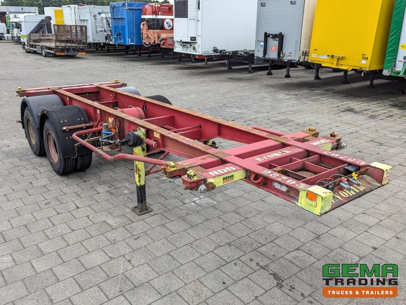 Krone SZC 20FT 2-Assen ROR - STEEL Suspension - DOUBLE tires - DrumBrakes (O1916) - Полуприцеп-контейнеровоз/ Сменный кузов: фото 2 Krone SZC 20FT 2-Assen ROR - STEEL Suspension - DOUBLE tires - DrumBrakes (O1916) - Полуприцеп-контейнеровоз/ Сменный кузов: фото 2