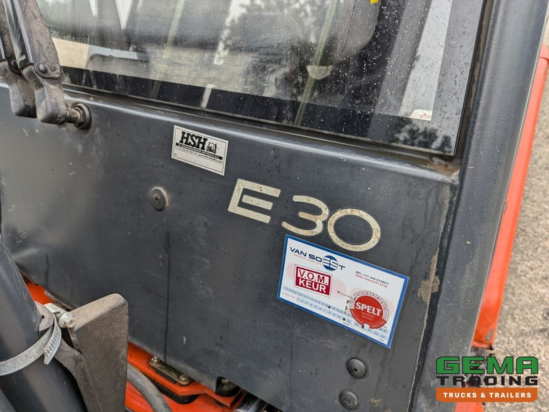 Электропогрузчик Linde E30 02 - 4058 uur - Duplex Mast - Volrubber Banden - Eurotron 80V-80A Oplader (M34): фото 18