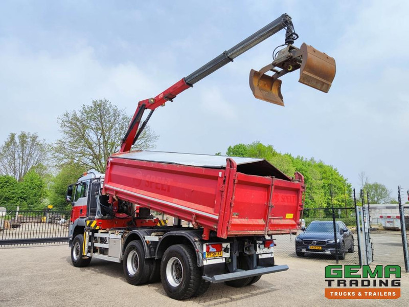 MAN TGS 26.400 6x6 4 Daycab Euro4 - HMF1643Z2 - Hyva 2-Zijdige Kipper 5.4m. - REBUILT ENGINE - TOP! (V584) - Самосвал, Автоманипулятор: фото 5 MAN TGS 26.400 6x6 4 Daycab Euro4 - HMF1643Z2 - Hyva 2-Zijdige Kipper 5.4m. - REBUILT ENGINE - TOP! (V584) - Самосвал, Автоманипулятор: фото 5