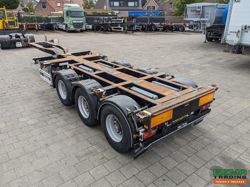 Pacton T3-010 3-Assen SAF - MULTI - Trommelremmen - LiftAs - 3x Uitschuifbaar - 07/2025APK - Полуприцеп-контейнеровоз/ Сменный кузов: фото 4 Pacton T3-010 3-Assen SAF - MULTI - Trommelremmen - LiftAs - 3x Uitschuifbaar - 07/2025APK - Полуприцеп-контейнеровоз/ Сменный кузов: фото 4