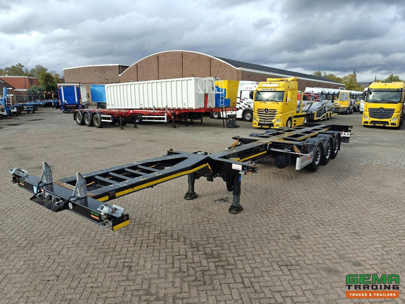 Pacton TXC343 3-Assen SAF - Schijfremmen - LiftAs - VasteKop - Alle Aansluitingen - 4740KG - Полуприцеп-контейнеровоз/ Сменный кузов: фото 1 Pacton TXC343 3-Assen SAF - Schijfremmen - LiftAs - VasteKop - Alle Aansluitingen - 4740KG - Полуприцеп-контейнеровоз/ Сменный кузов: фото 1