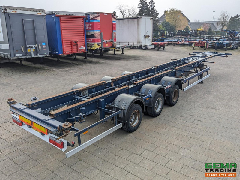 Renders RMOC 12 27CC 3-Assen BPW - Dubbellucht - Trommelremmen - 40FT - Schotelhoogte 105cm - Полуприцеп-контейнеровоз/ Сменный кузов: фото 1 Renders RMOC 12 27CC 3-Assen BPW - Dubbellucht - Trommelremmen - 40FT - Schotelhoogte 105cm - Полуприцеп-контейнеровоз/ Сменный кузов: фото 1