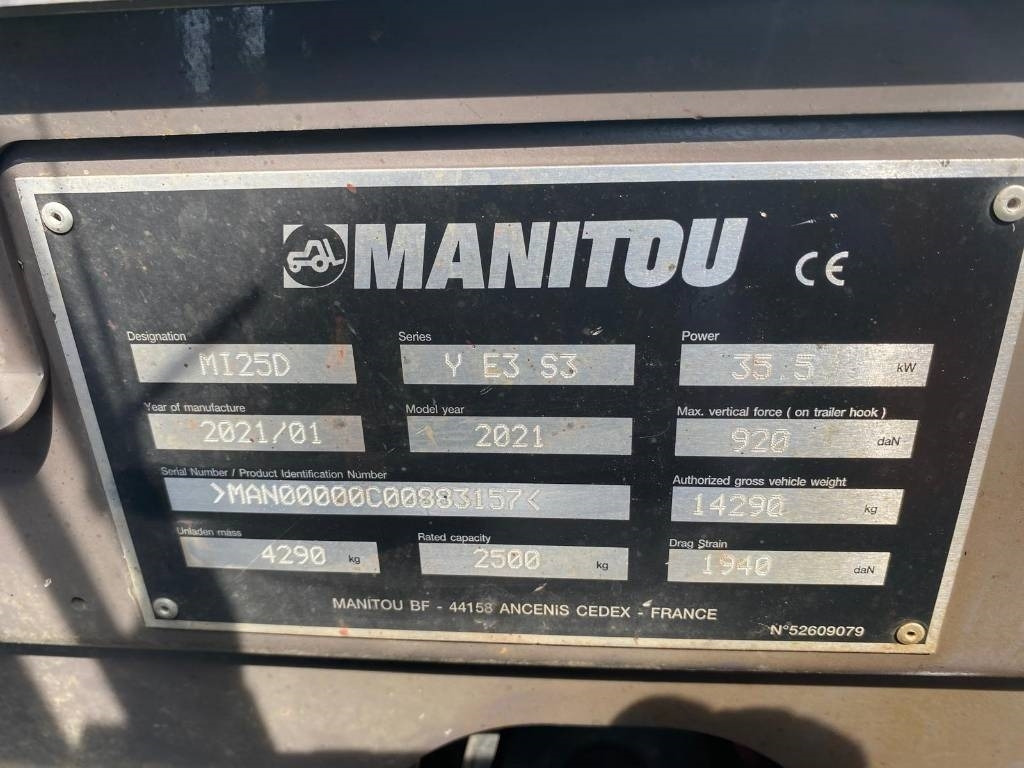 Дизельный погрузчик Manitou Mi25D: фото 28 Дизельный погрузчик Manitou Mi25D: фото 28