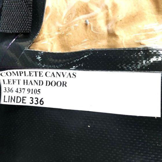Left PVC DOOR FOR LINDE 336 SERIES - Кабина и интерьер для Погрузочно-разгрузочной техники: фото 2 Left PVC DOOR FOR LINDE 336 SERIES - Кабина и интерьер для Погрузочно-разгрузочной техники: фото 2