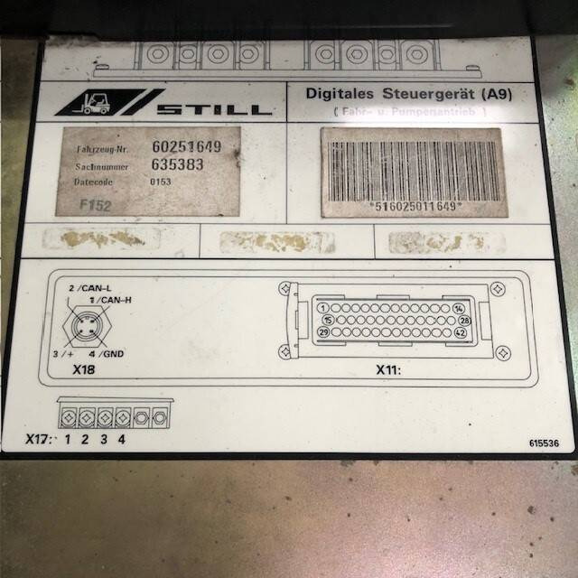 Motor controller for Still - Блок управления для Погрузочно-разгрузочной техники: фото 4 Motor controller for Still - Блок управления для Погрузочно-разгрузочной техники: фото 4