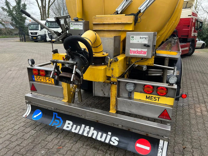 Полуприцеп-цистерна Burg 36m3 Mestoplegger Geijkte weging Bemonstering 2x stuuras: фото 6