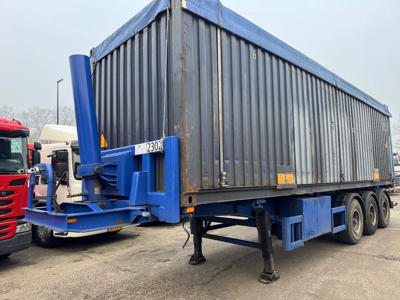 Полуприцеп-контейнеровоз/ Сменный кузов Hendricks 20ft container Kippchassis 24V hydraulic Self support!: фото 1