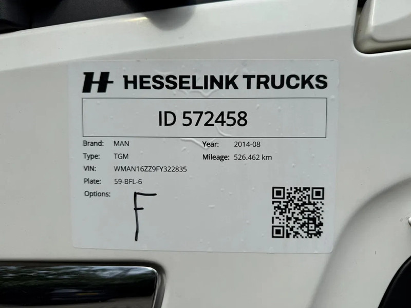 Грузовик-шасси MAN TGM TGM 15.250 4X2 Chassis, Airco, 526.460 KM, Slaapcabine: фото 7 Грузовик-шасси MAN TGM TGM 15.250 4X2 Chassis, Airco, 526.460 KM, Slaapcabine: фото 7