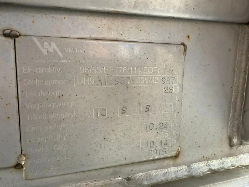 Полуприцеп-цистерна Magyar VM Tarm 19.000L RVS/INOX Melk/Milk/Milch Food 3 Rooms Liftas: фото 15