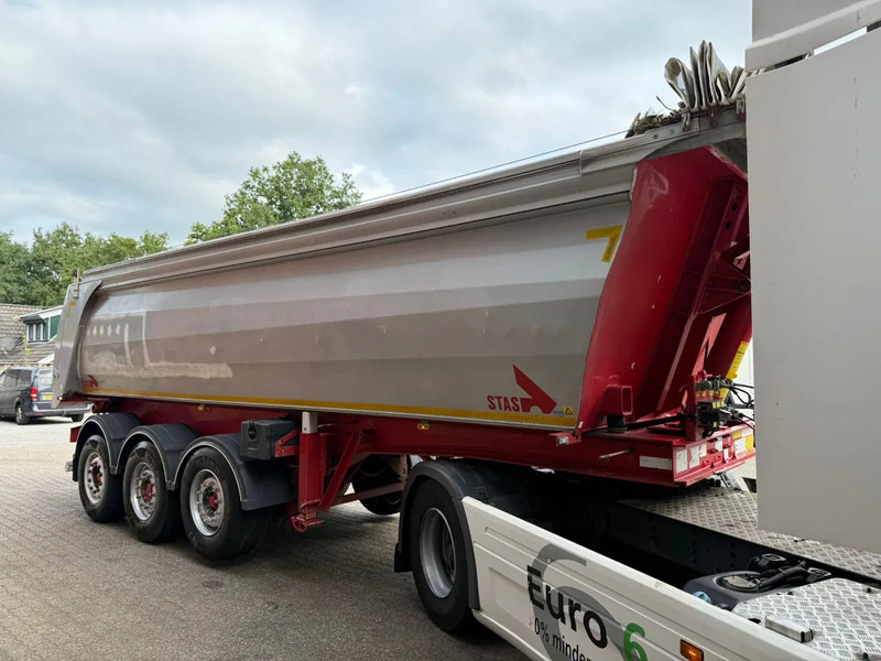 Stas S300CX Lift Axle Automatic roof Tarpaulin APK/TUV 12/2025 - Самосвальный полуприцеп: фото 4 Stas S300CX Lift Axle Automatic roof Tarpaulin APK/TUV 12/2025 - Самосвальный полуприцеп: фото 4