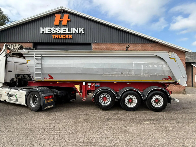 Stas S300CX Lift Axle Automatic roof Tarpaulin APK/TUV 12/2025 - Самосвальный полуприцеп: фото 2 Stas S300CX Lift Axle Automatic roof Tarpaulin APK/TUV 12/2025 - Самосвальный полуприцеп: фото 2