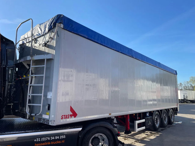 Stas S300ZX 10.5M 70m3 Agrar Liftas SAF Agri - Полуприцеп с подвижным полом: фото 1 Stas S300ZX 10.5M 70m3 Agrar Liftas SAF Agri - Полуприцеп с подвижным полом: фото 1
