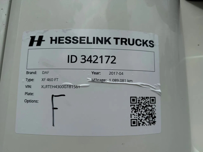 Тягач DAF XF 460 SSC Super Space 2x tank ACC German truck: фото 19