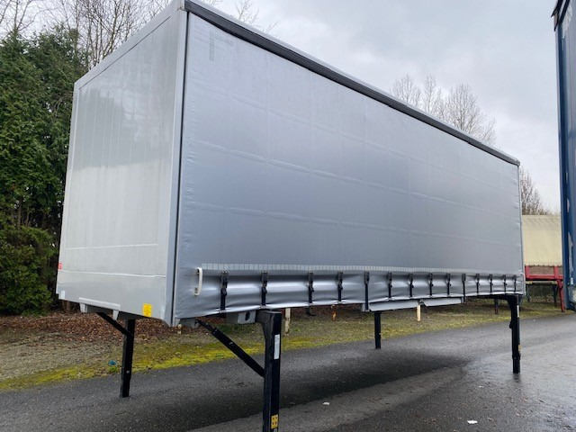 Сменный кузов - фургон Krone BDF-System 7.450 mm lang, LACK NEU in weißaluminium: фото 7