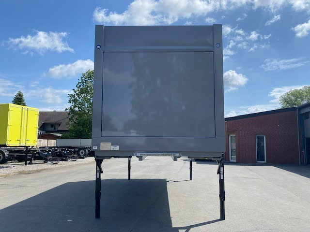 Сменный кузов - фургон Krone BDF-System, 7.450 mm lang, Portaltüren, RAL 7037 Staubgrau: фото 6