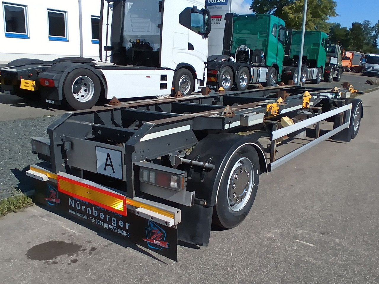 Hüffermann 2-A VARIO-CARRIER VERZINKT SAFETYFIX Reifen/TÜV - Прицеп мультилифт/ Бункеровоз: фото 1 Hüffermann 2-A VARIO-CARRIER VERZINKT SAFETYFIX Reifen/TÜV - Прицеп мультилифт/ Бункеровоз: фото 1