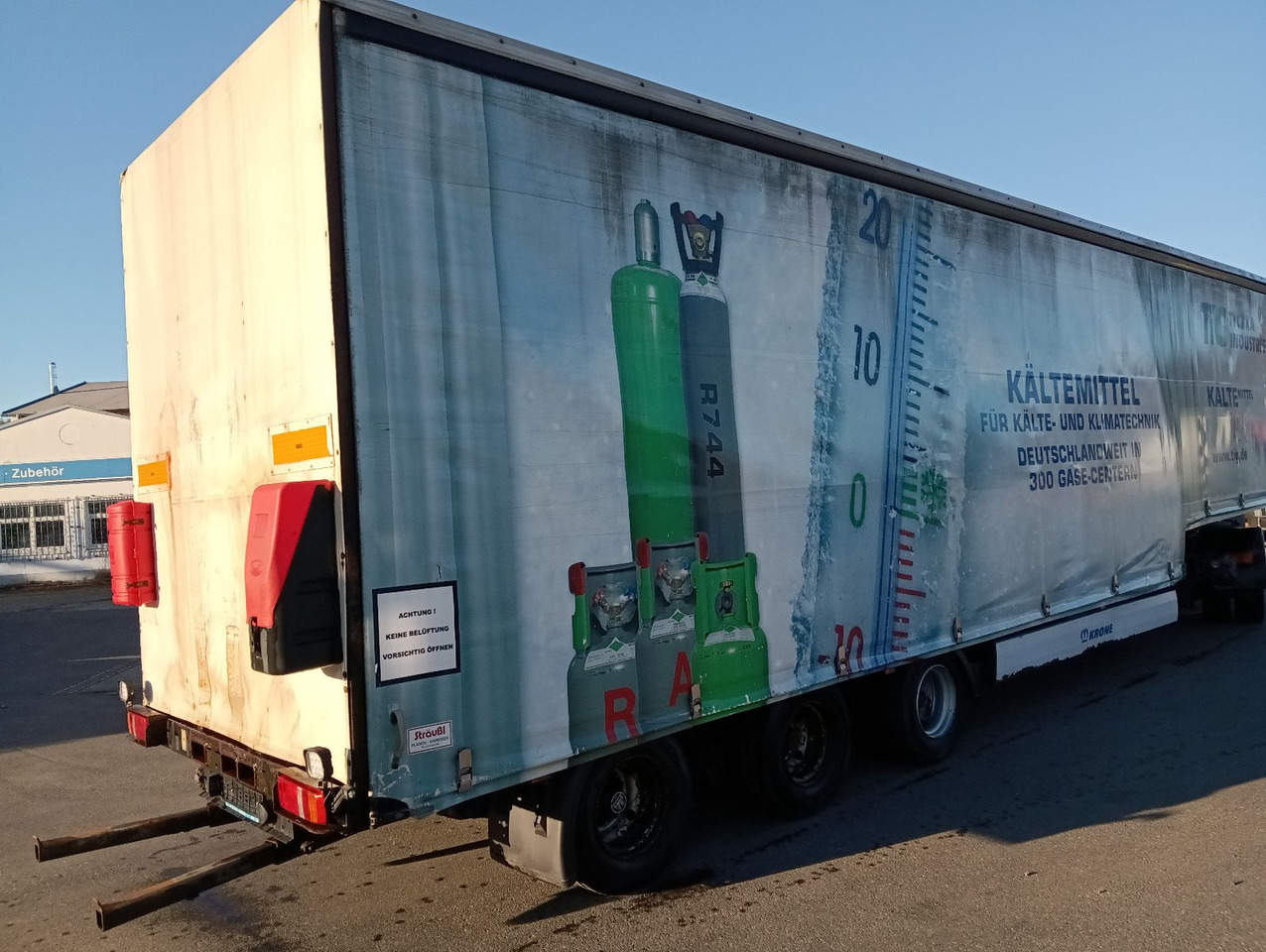 Новый Низкорамный полуприцеп Krone SDP 27  12,2m JUMBO BPW 235/75R17,5 Reifen 90%: фото 6