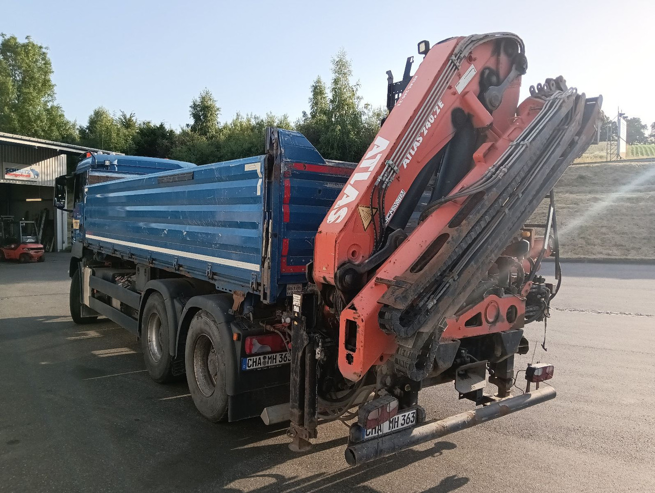 MAN TGS 26:480 6x4 EURO5 ATLAS 240.2E-A4 3-S-Kipper - Самосвал, Автоманипулятор: фото 2 MAN TGS 26:480 6x4 EURO5 ATLAS 240.2E-A4 3-S-Kipper - Самосвал, Автоманипулятор: фото 2