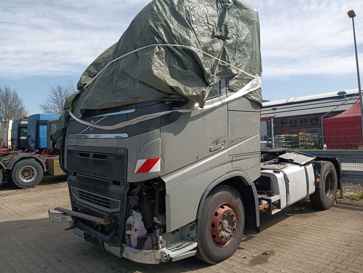 Volvo FH 500 Globe CRAWLER Hydr.,Luft/Luft Motor läuft - Тягач: фото 3 Volvo FH 500 Globe CRAWLER Hydr.,Luft/Luft Motor läuft - Тягач: фото 3
